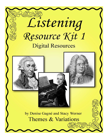 Listening Resource Kit: Level 1<br>Digital Resources<br>Denise Gagn and Stacy Werner